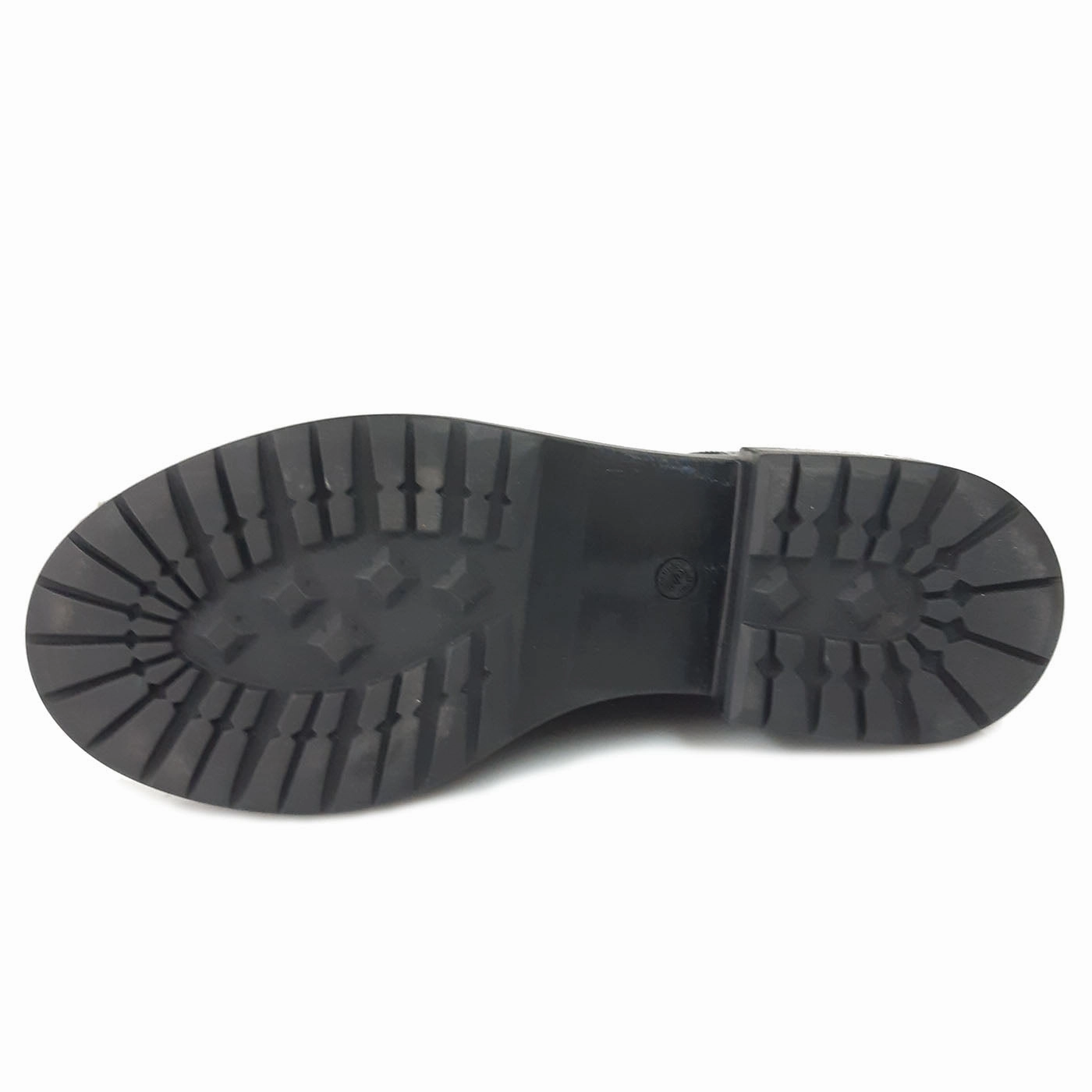 Round Toe Stiletto High Heel Lace Up Ankle Boots LELA 03 - chelsea ankle boots leather BLACK