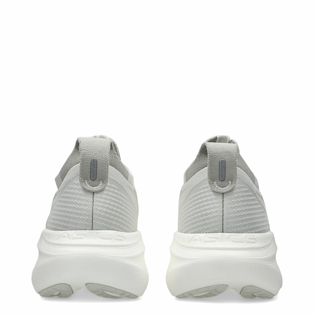 Asics Women's Gel Nimbus 27 Sneaker in Lake Grey/White Sage Asics Running Shoes Gel Kayano 28