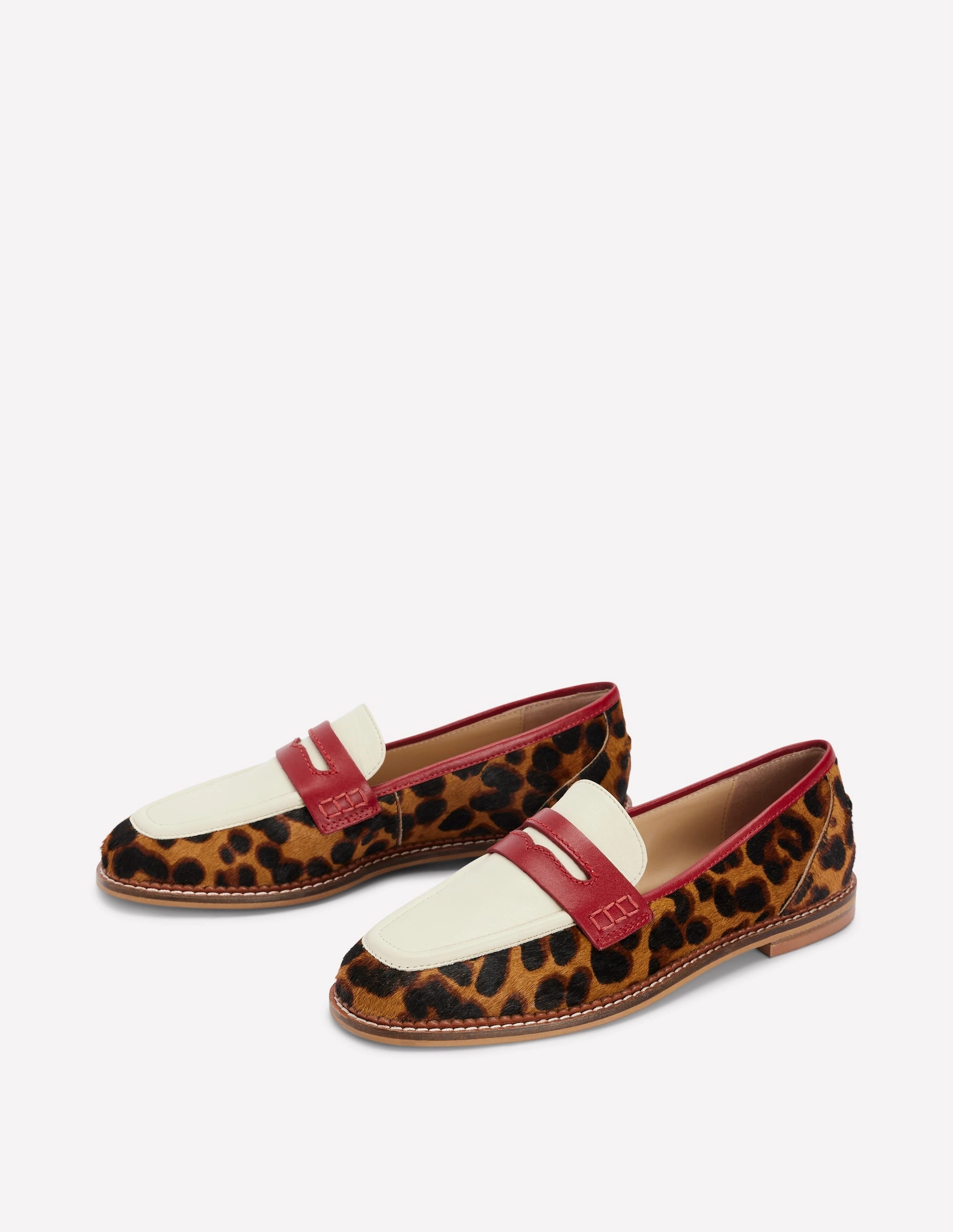 Loafers Boywithuke Nya Penny Loafers-Leopard Colourblock