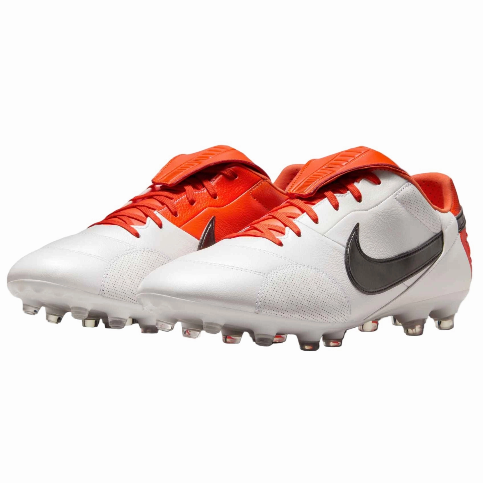 Nike Premier III Firm Ground Soccer Cleats (Team Orange/Black-White) R9 Soccer Cleats
