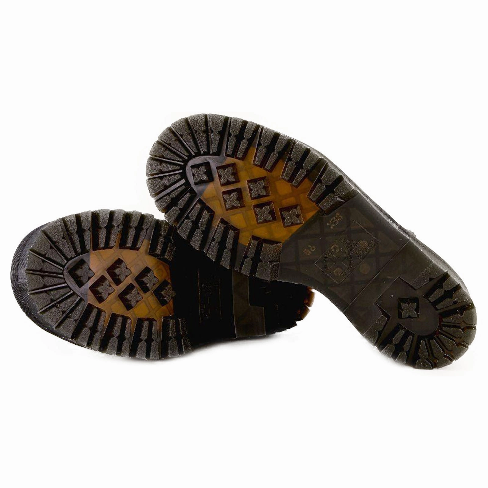 Toga Pulla Western Ankle Boots Dr. Martens Jadon III Pisa Leather Unisex Black Ankle Boots - UK 5 - US 7 Women / 6 Men - EU 38