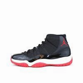 Nike Running Shoes Flyknit Men's Jordan 11 Retro Basketball Shoes - Black Red