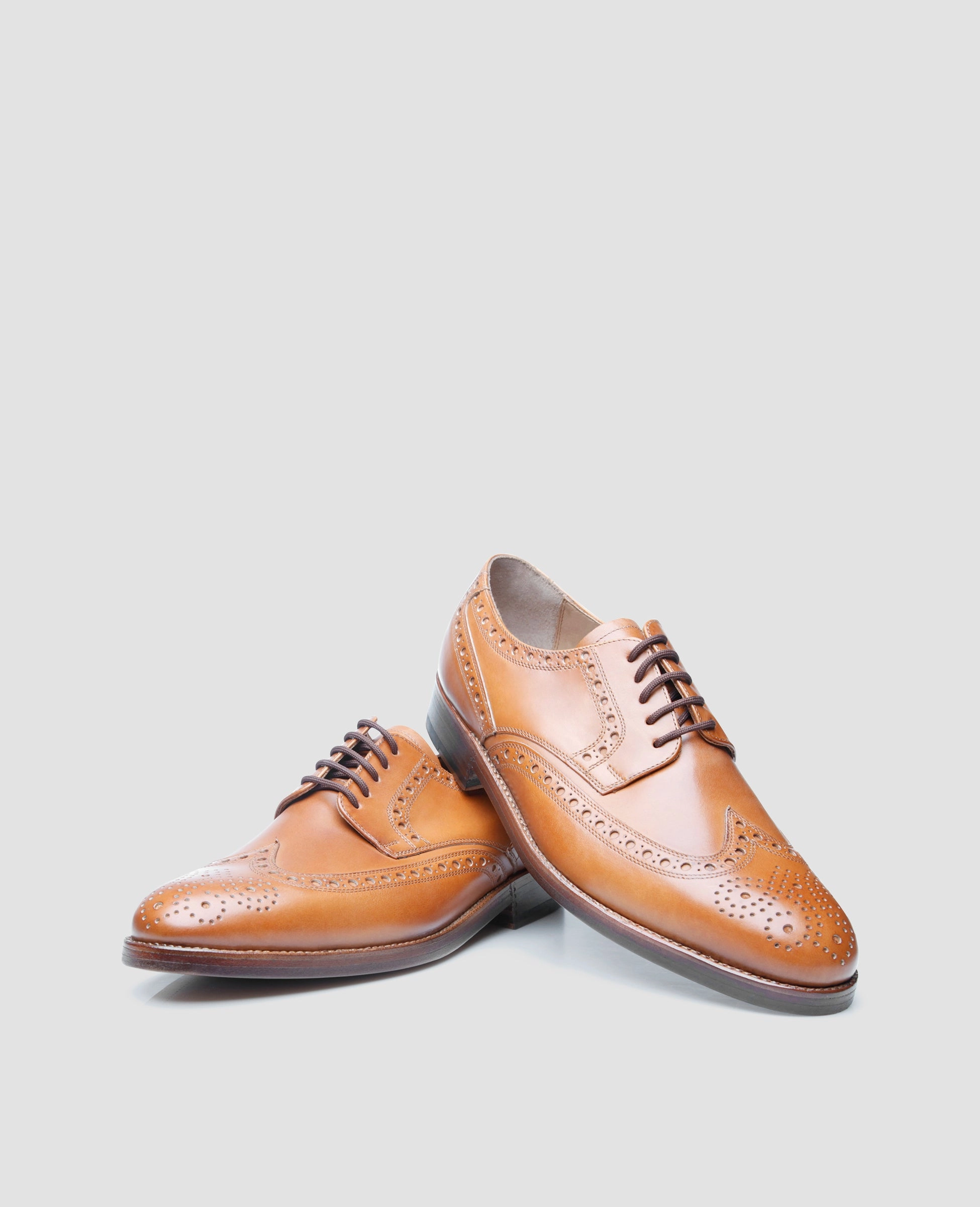 Best Derby Shoe Luzern Full-Brogue AC - Nut