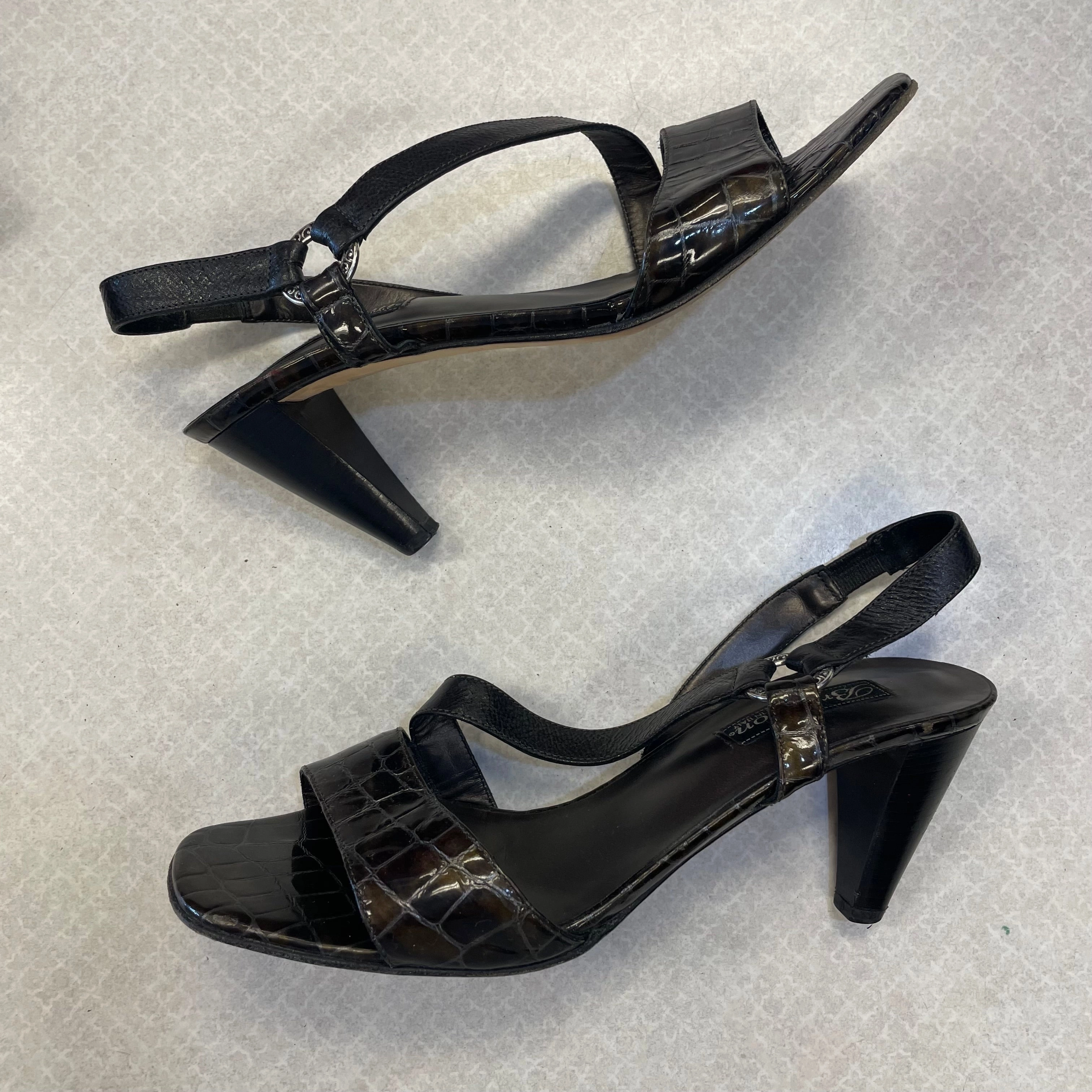 High Heel Boots With Wide Calf Shoes Heels Stiletto By Brighton In Brown, Size: 9