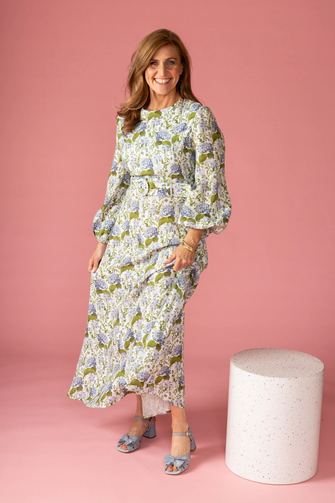 MARIAN 61204 Boyfriend Jeans And High Heels