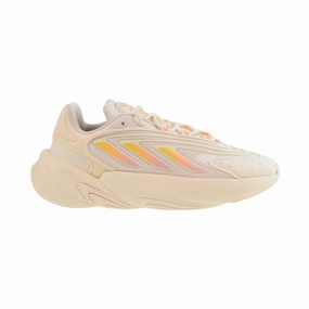 Adidas Ozelia Women's Shoes Cream White-Sand Strata-Acid Orange Best Running Recovery Shoes