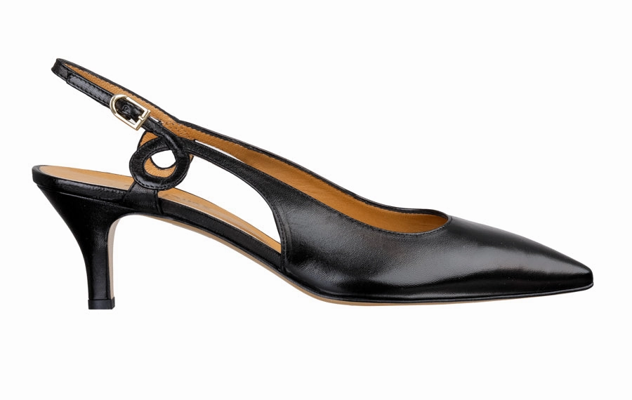 Mdf Glam Black High Heel Taps