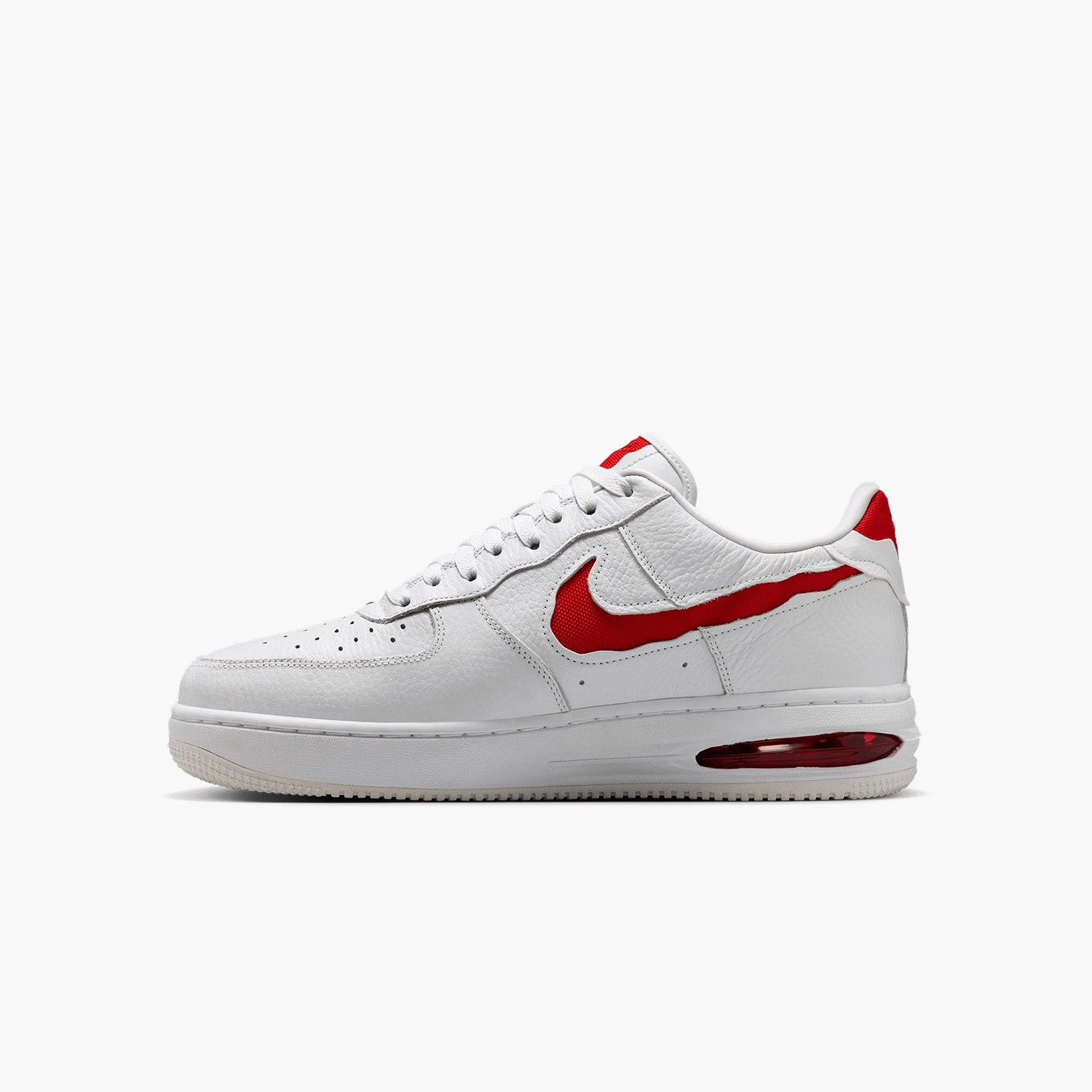 Nike Go Fly Ease Shoes Men's Air Force 1 EVO "White University Red"