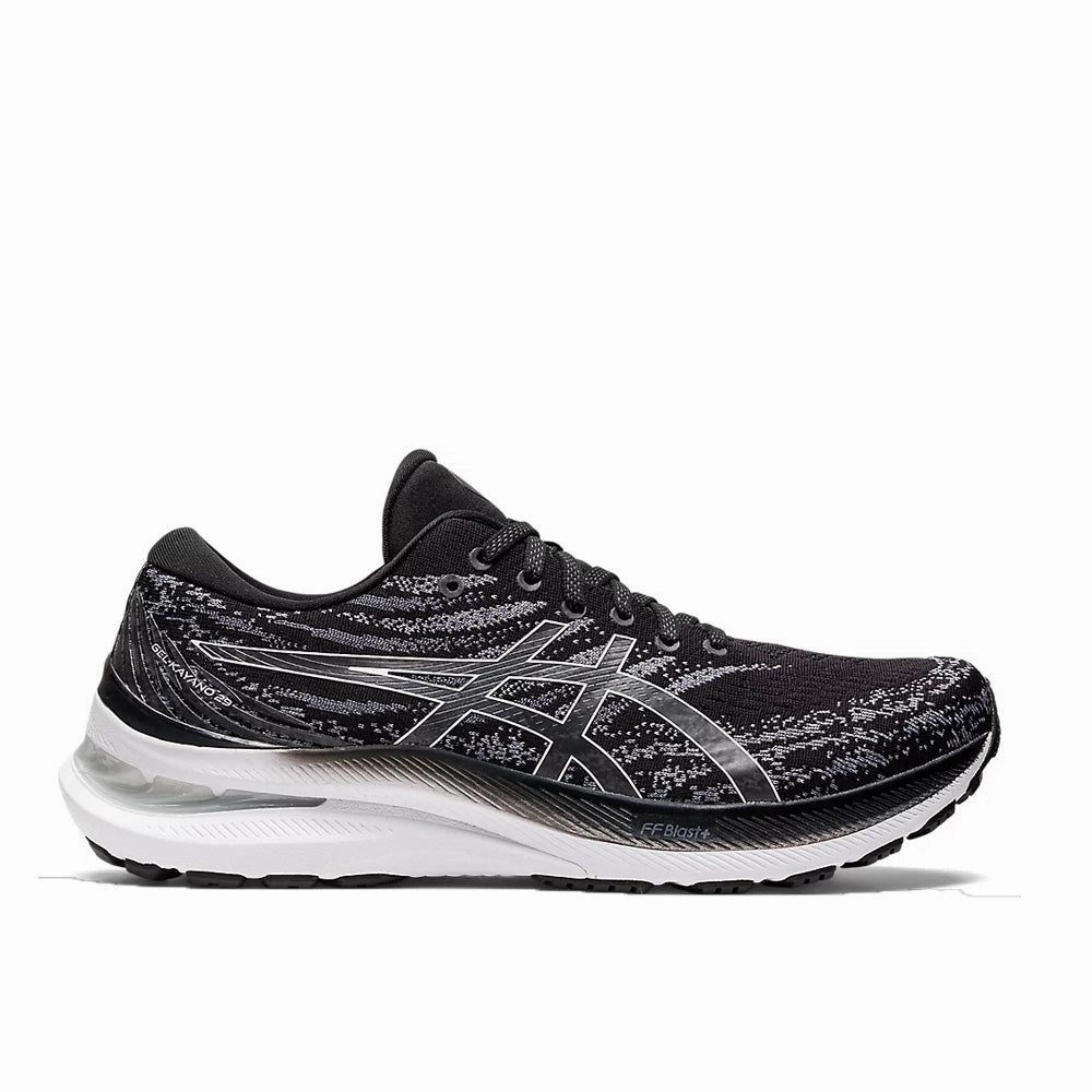 Men's Asics GEL-Kayano 29, Black/White, 8.5 4E Extra Wide Asics Snapdown 4 Wrestling Shoes