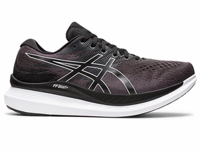 Men's Asics Glideride 3, Black/White, 12.5 D Medium Latest Asics Running Shoes