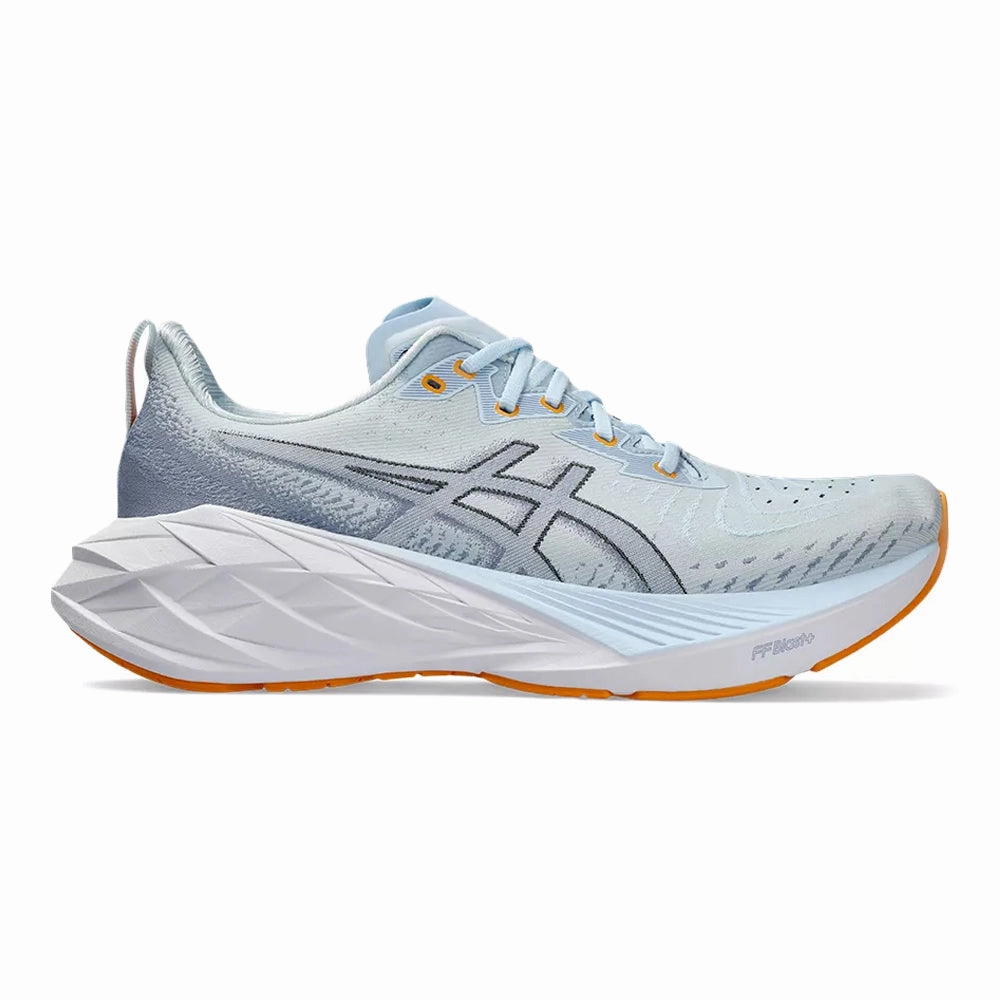 Men's Asics Novablast 4, Light Blue/Light Navy, 10.5 D Medium Asics Kith Shoes