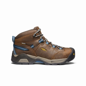 Men's Detroit XT Waterproof Boot (Steel Toe)  |  Cascade Brown/Orion Blue Vasque Breeze Gore Tex Xcr Hiking Boots
