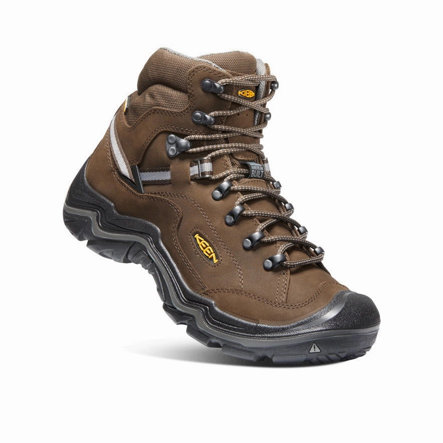 Salomon Hiking Boots Replacement Laces Men's Durand II Waterproof Boot  |  Cascade Brown/Gargoyle