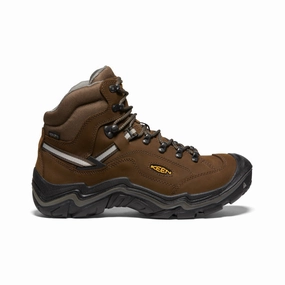 Men's Durand II Waterproof Boot Wide  |  Cascade Brown/Gargoyle Hiking Boots For Hot Climates