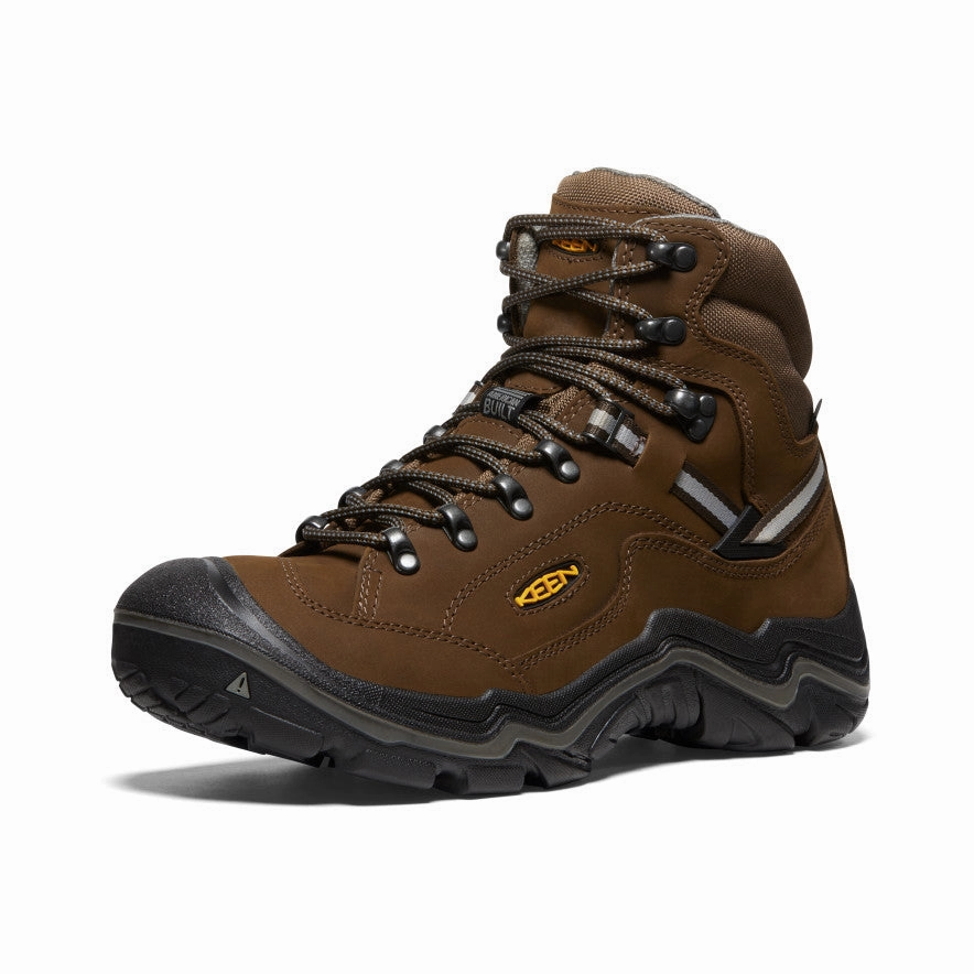 Men's Durand II Waterproof Boot Wide  |  Cascade Brown/Gargoyle Hiking Boots Costa Rica