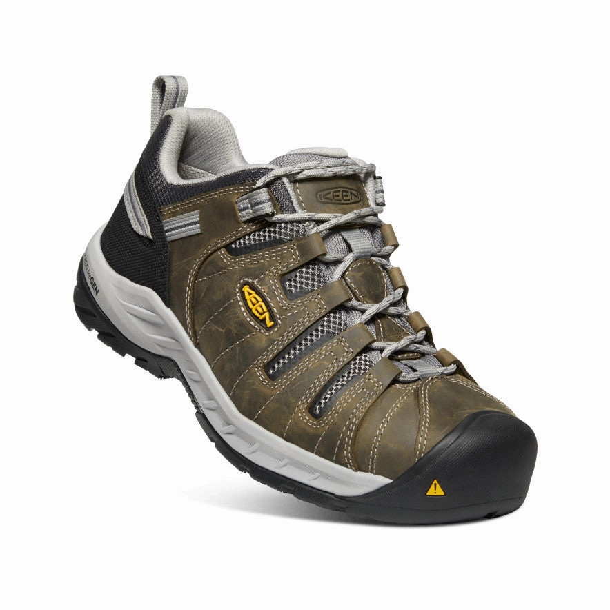 Altra Hiking Boots Waterproof Men's Flint II (Steel Toe)  |  Gargoyle/Paloma