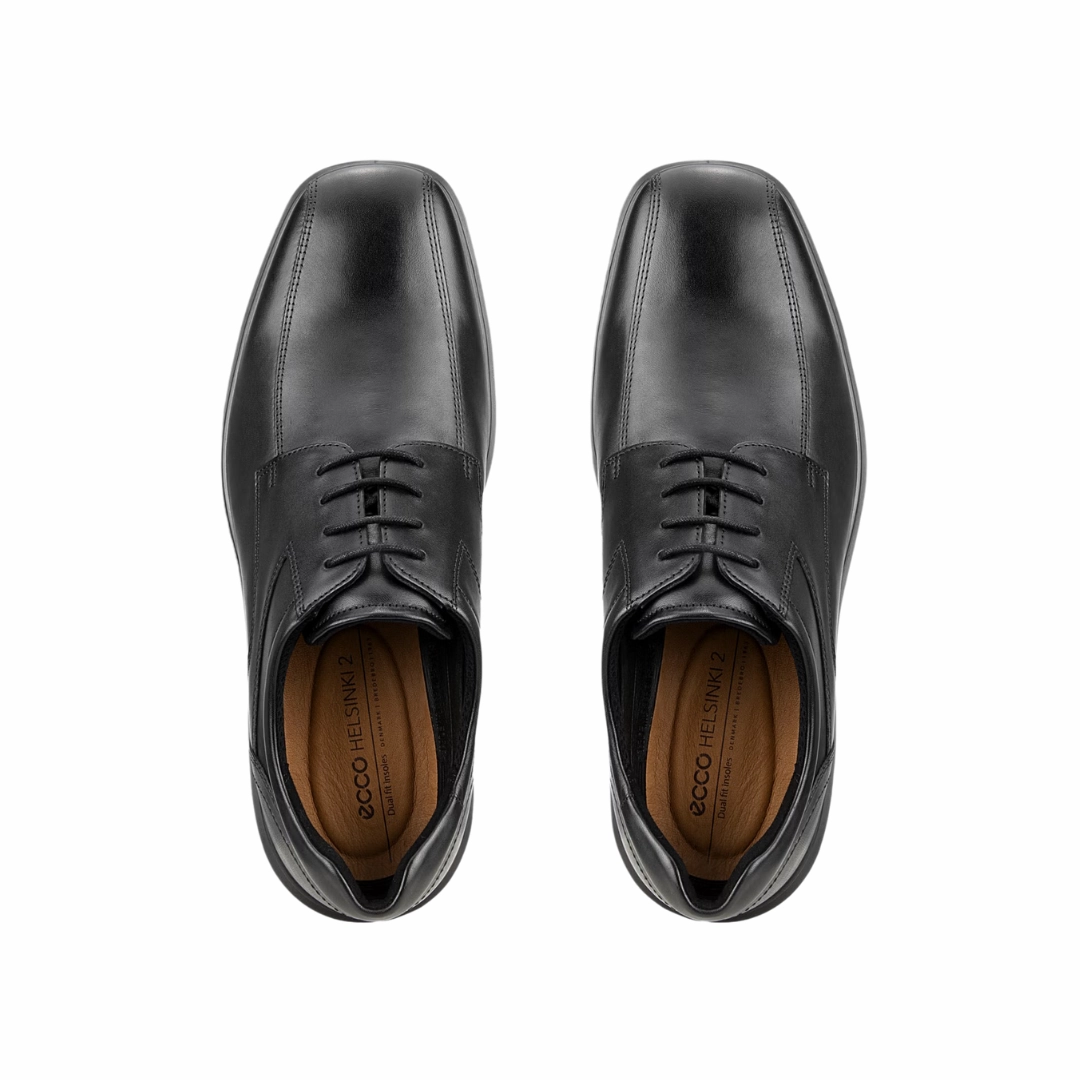 Rotten Closet Derby Shoes Men's Helsinki 2 Bike Toe Derby - Black