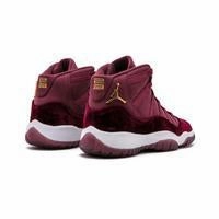 Grey Running Nike Shoes Men's Jordan 11 Retro RL Basketball Shoes - Maroon