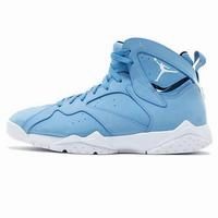 Men's Jordan 7 Basketball Shoes - Blue Shark Basketball Shoes