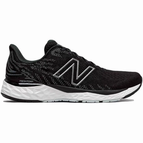Men's New Balance Fresh Foam 880 v11, Black/Cyclone, 10.5 2E Wide All Types Of New Balance Shoes