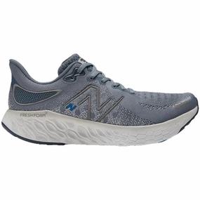 New Balance Men Running Shoe Men's New Balance Fresh Foam X 1080v12, Steel/Serene Blue, 13 D Medium