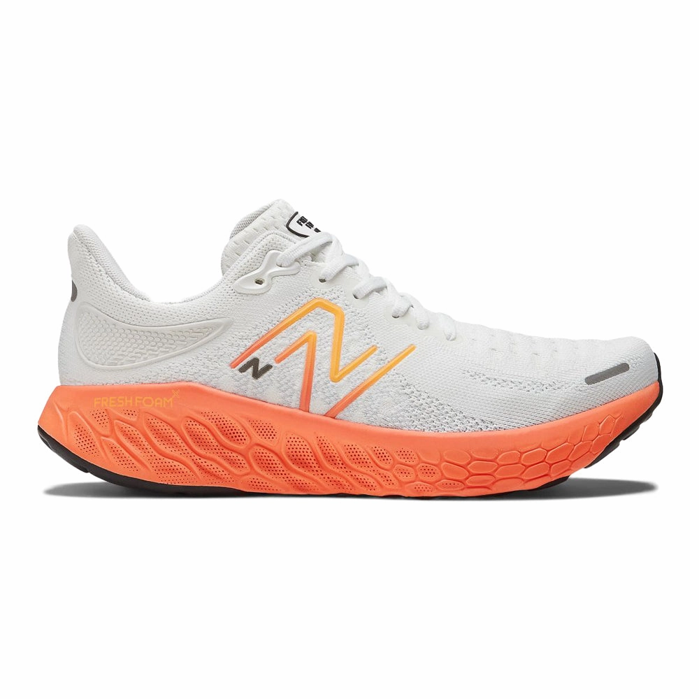 Macy's New Balance 9060 Men's New Balance Fresh Foam X 1080v12, White/Neon Dragonfly, 8 D Medium