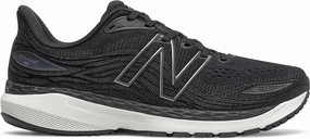 Men's New Balance Fresh Foam X 860v12, Black/White, 10.5 D Medium New Balance Pink And Black Shoes