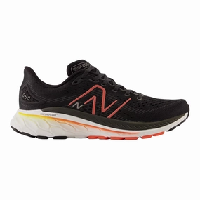 Men's New Balance Fresh Foam X 860v13, Black/Neon Dragonfly, 12.5 D Medium Grey New Balance Women