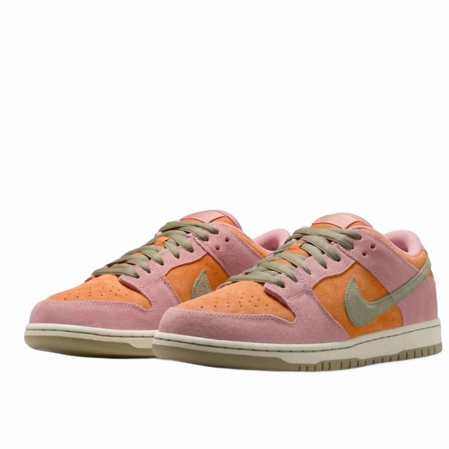 Nike Shoe Search Men's Sb Dunk Low Pro Skate Shoes In Red Stardust
