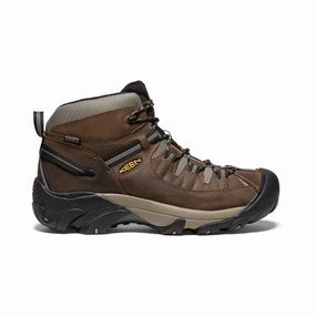 Men's Targhee II Waterproof Mid Wide  |  Shitake/Brindle Keen Terradora Ii Mid Waterproof Hiking Boots