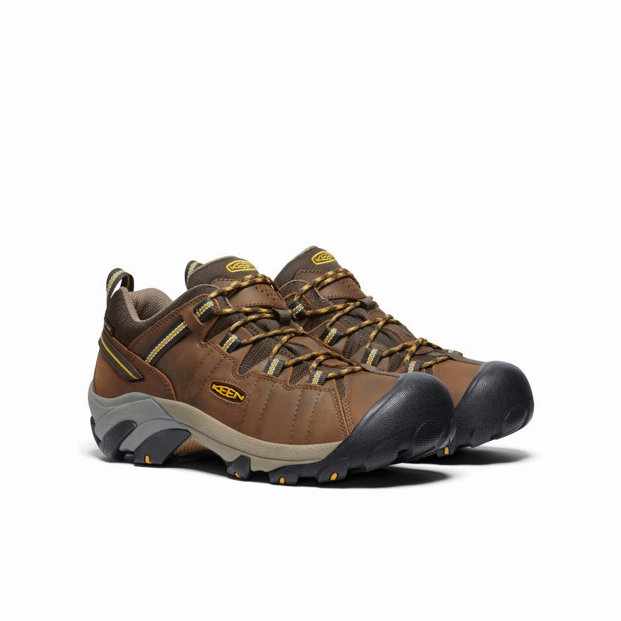 Men's Targhee II Waterproof Wide  |  Cascade Brown/Golden Yellow Maelstrom Hiking Boots
