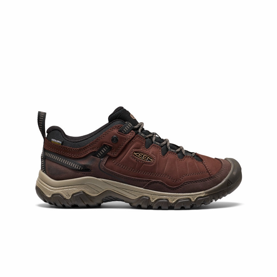Skechers Waterproof Hiking Boots Men's Targhee IV Waterproof Hiking Shoe  |  Java/Bison