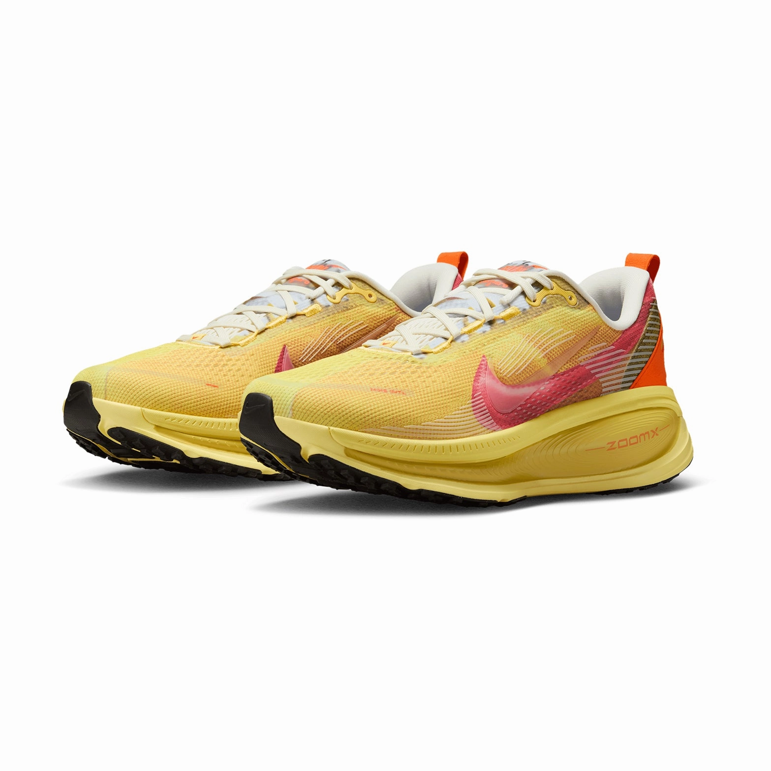 Dicks Sporting Goods Nike Shoes Men's Vomero 18 SE Running Shoes Multi-Colour / Vivid Sulphur / Dark Sulphur / Clear