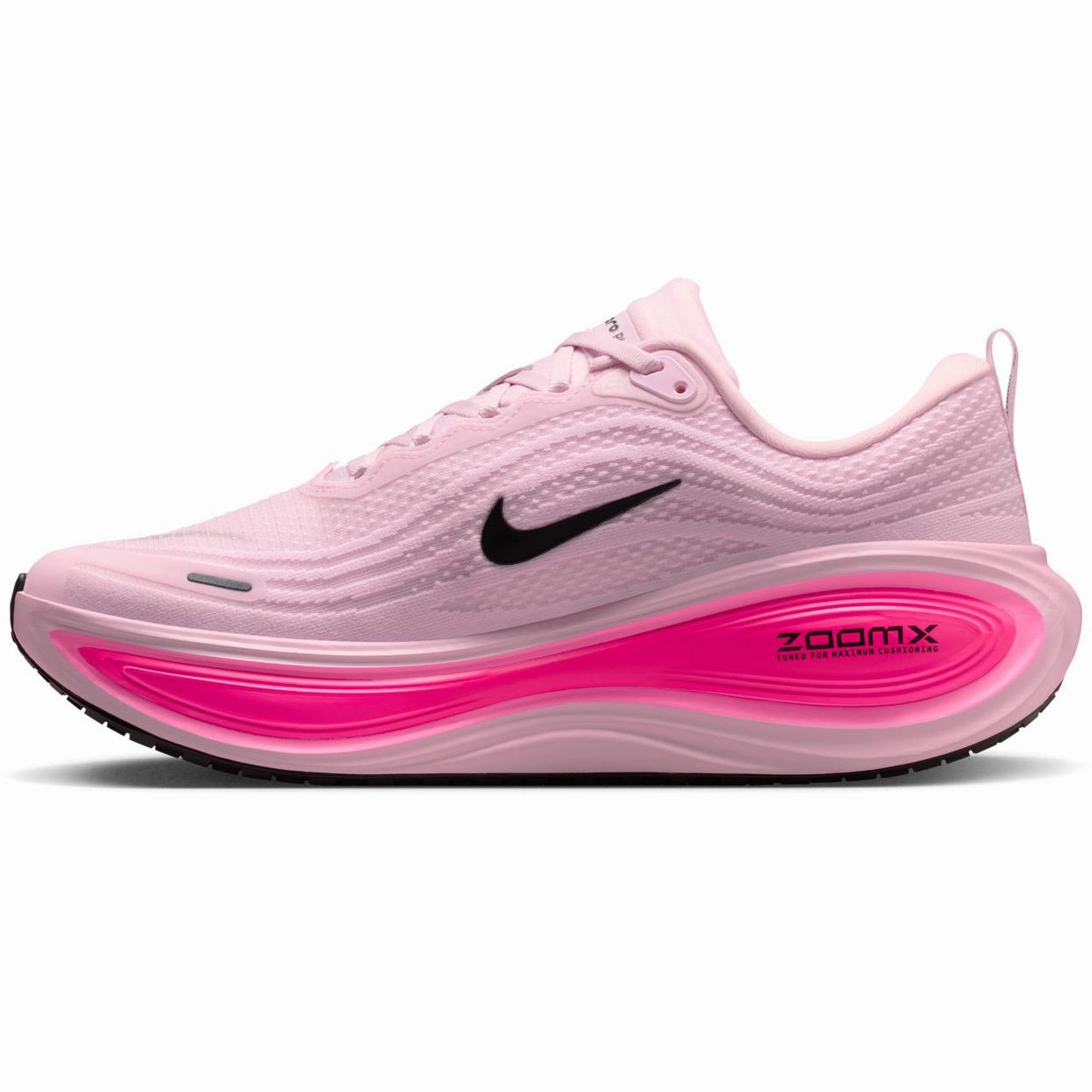 Men's Vomero Plus Running Shoes Pink Foam / Hyper Pink / Pink Beam / Black Flyknit Nike Shoes