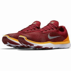 Men's Washington Redskins Nike Red Free Trainer V7 Collection Shoes Golf Nike Shoes
