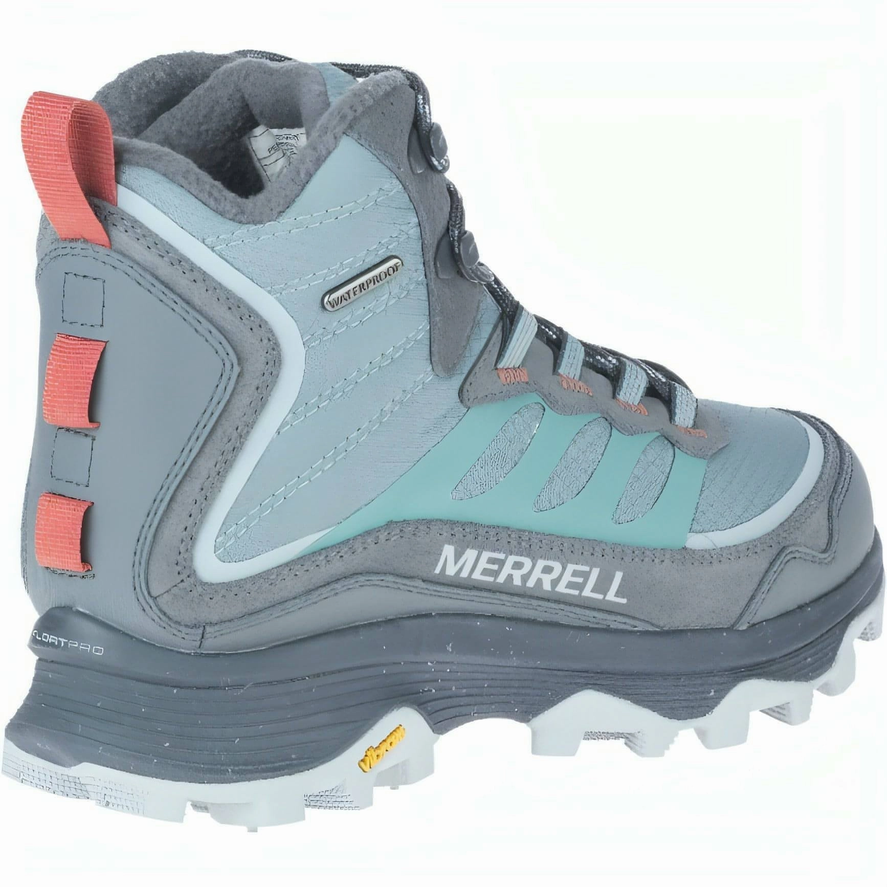 Merrell Moab Speed Thermo Mid Waterproof Womens Walking Boots - Grey Danner Hiking Boots