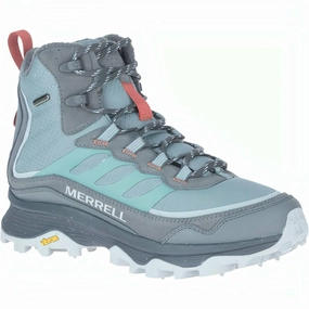 Bearpaw Brock Hiking Boots Merrell Moab Speed Thermo Mid Waterproof Womens Walking Boots - Grey