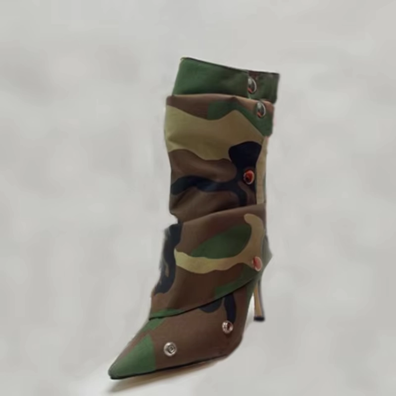 Metallic Muse High Heels