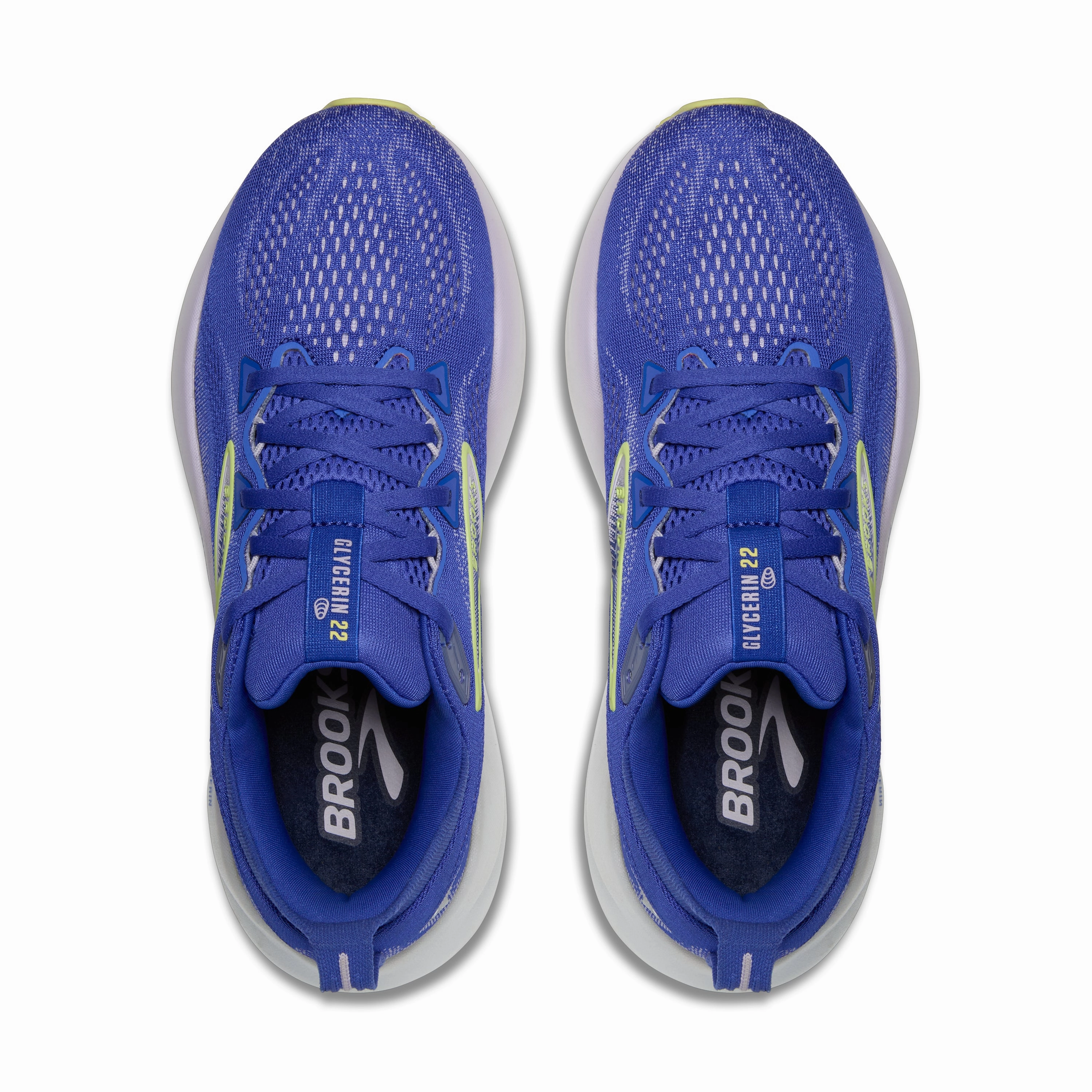 Brooks | Glycerin 22 | Women's | Amparo Blue/Hyper Iris/Yellow Different Kinds Of Running Shoes