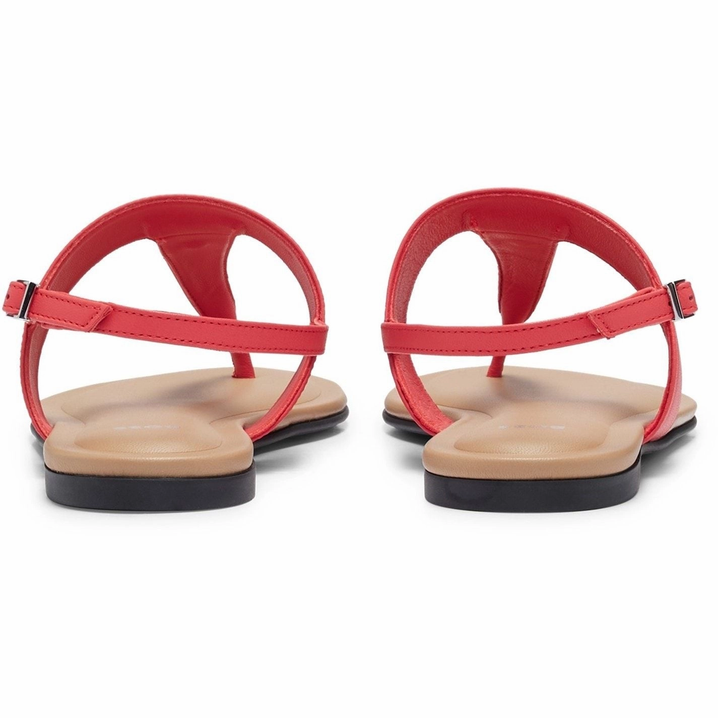 Boss  Boss Jo Flat Thong-N 10239116 01 Bright Pink Flat Evening Shoes Wide Fit