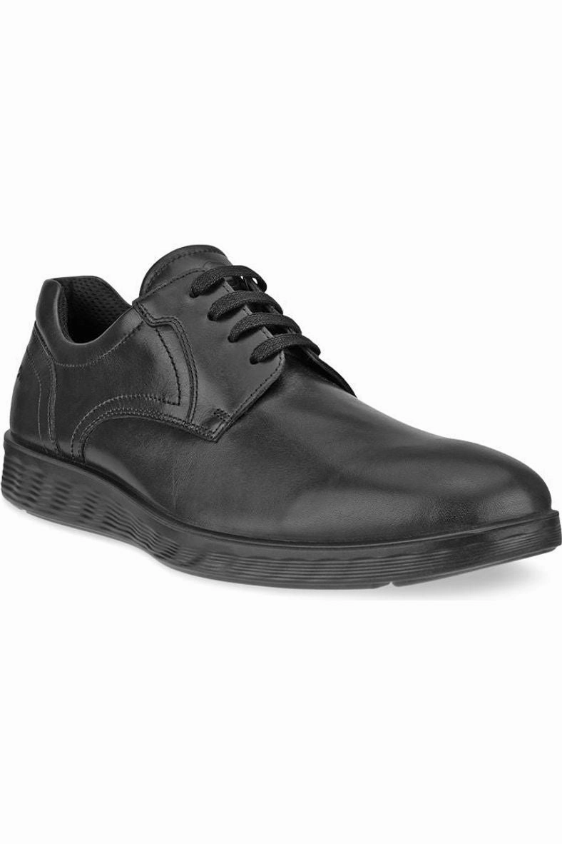 ECCO S Lite Shoe Gortex 520364-01001 Black leather Patent Leather Lace Up Shoes