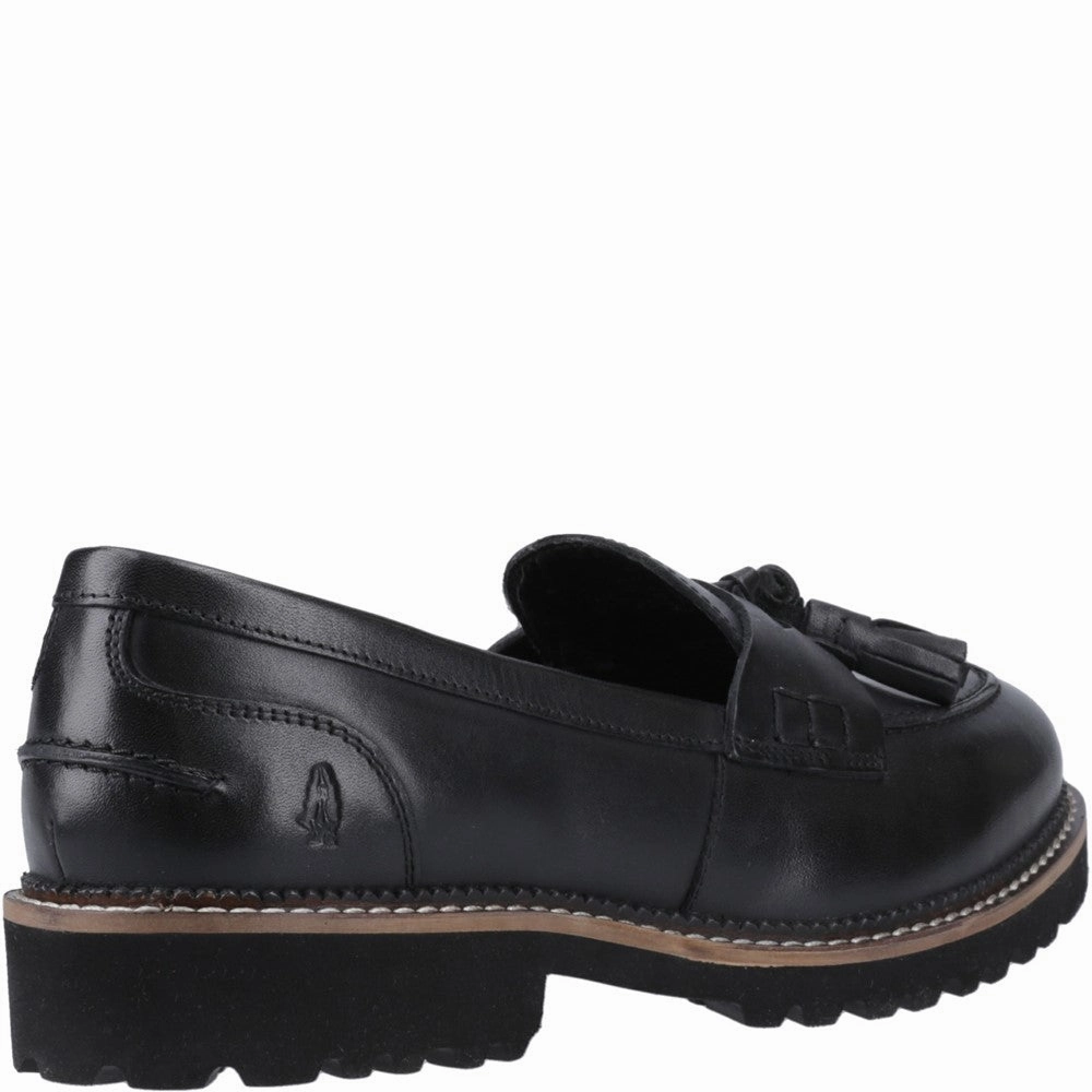 Black Ginny Tassel Loafers Mizuno Loafers