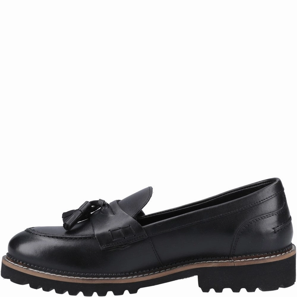 Union Loafers Black Ginny Tassel Loafers