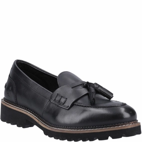 Black Ginny Tassel Loafers Made Loafers