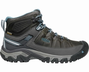 Hiking Boots Wide 1023040 Keen Women's Targhee III Waterproof Mid Magnet/Atlantic Blue
