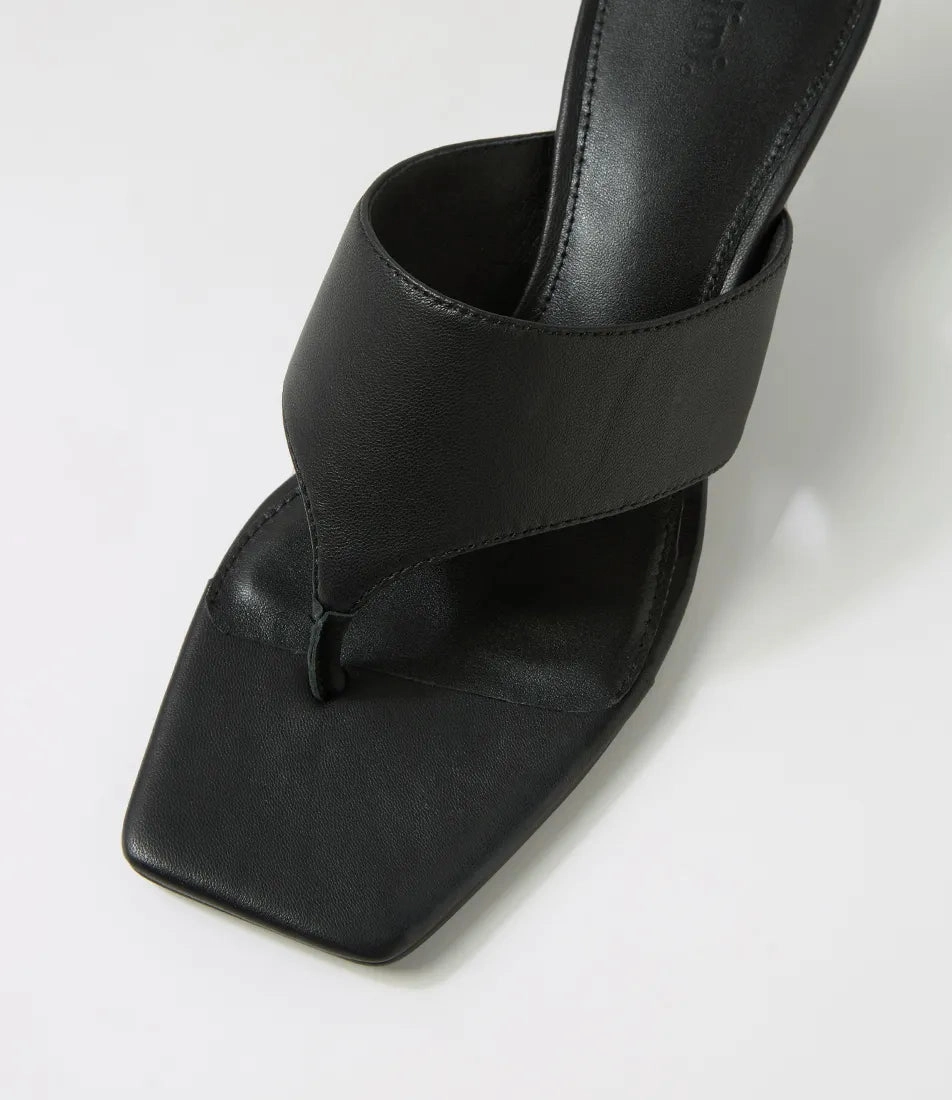 Mollini ~ Torina 2 Colours~ Black ~ Nude ~ Leather Size 12 High Heel Shoes