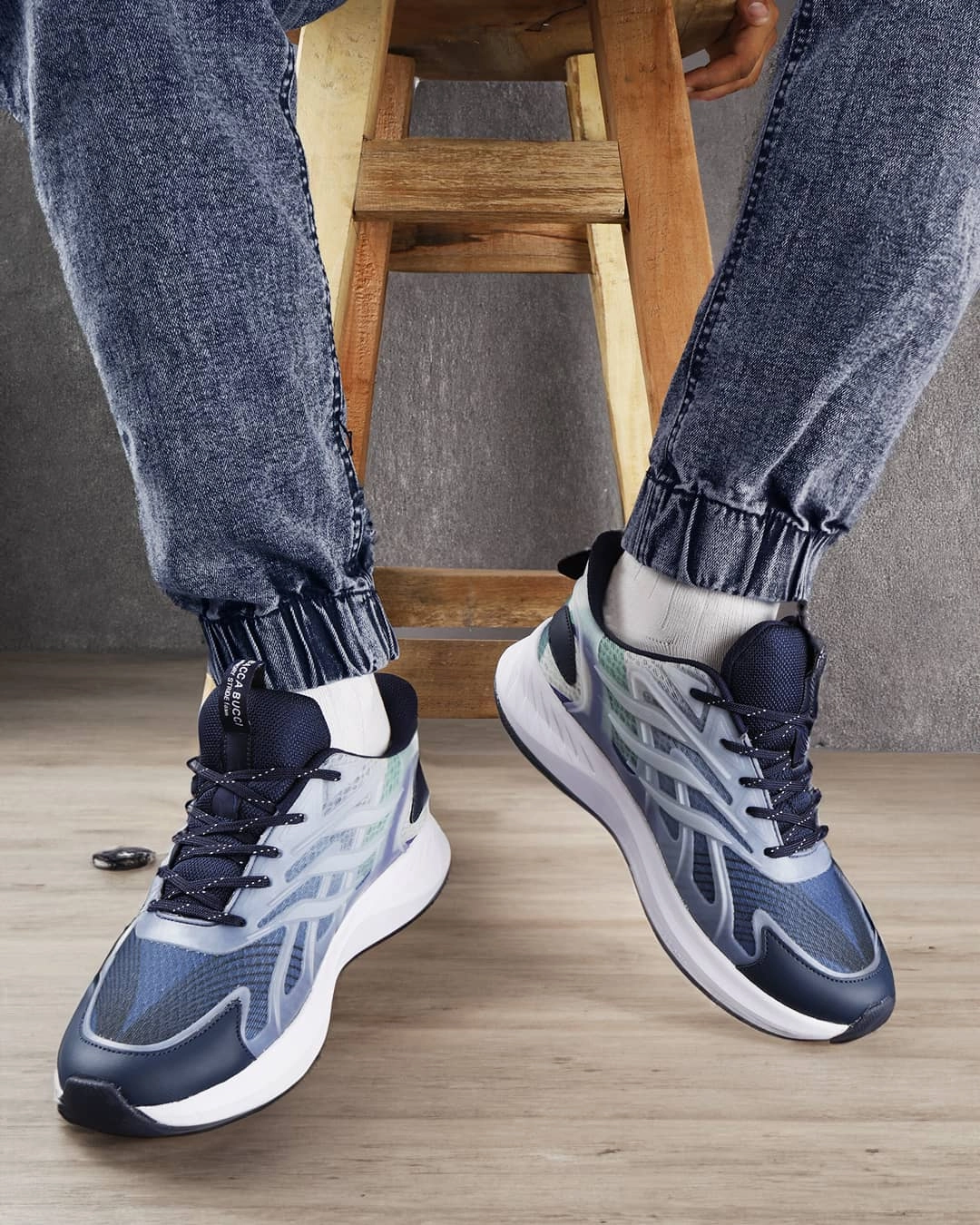 Bacca Bucci HELIX Men's Low-Top Casual Athleisure Shoes Endorphin Pro 4 Running Shoes