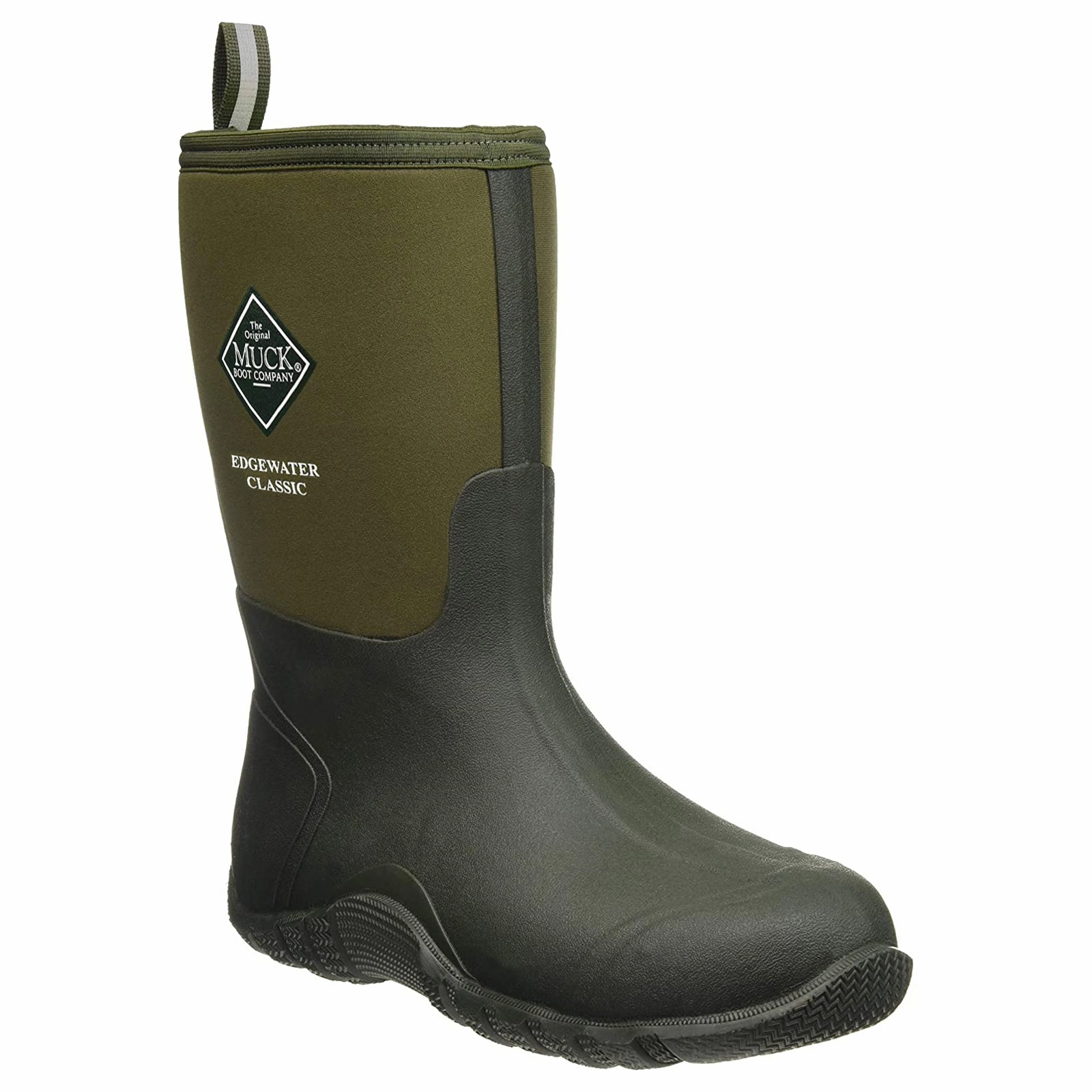 Muck Boot Edgewater Classic Mid Rubber Synthetic Men's Mid Calf Moss Boots Salomon Jungle Boots