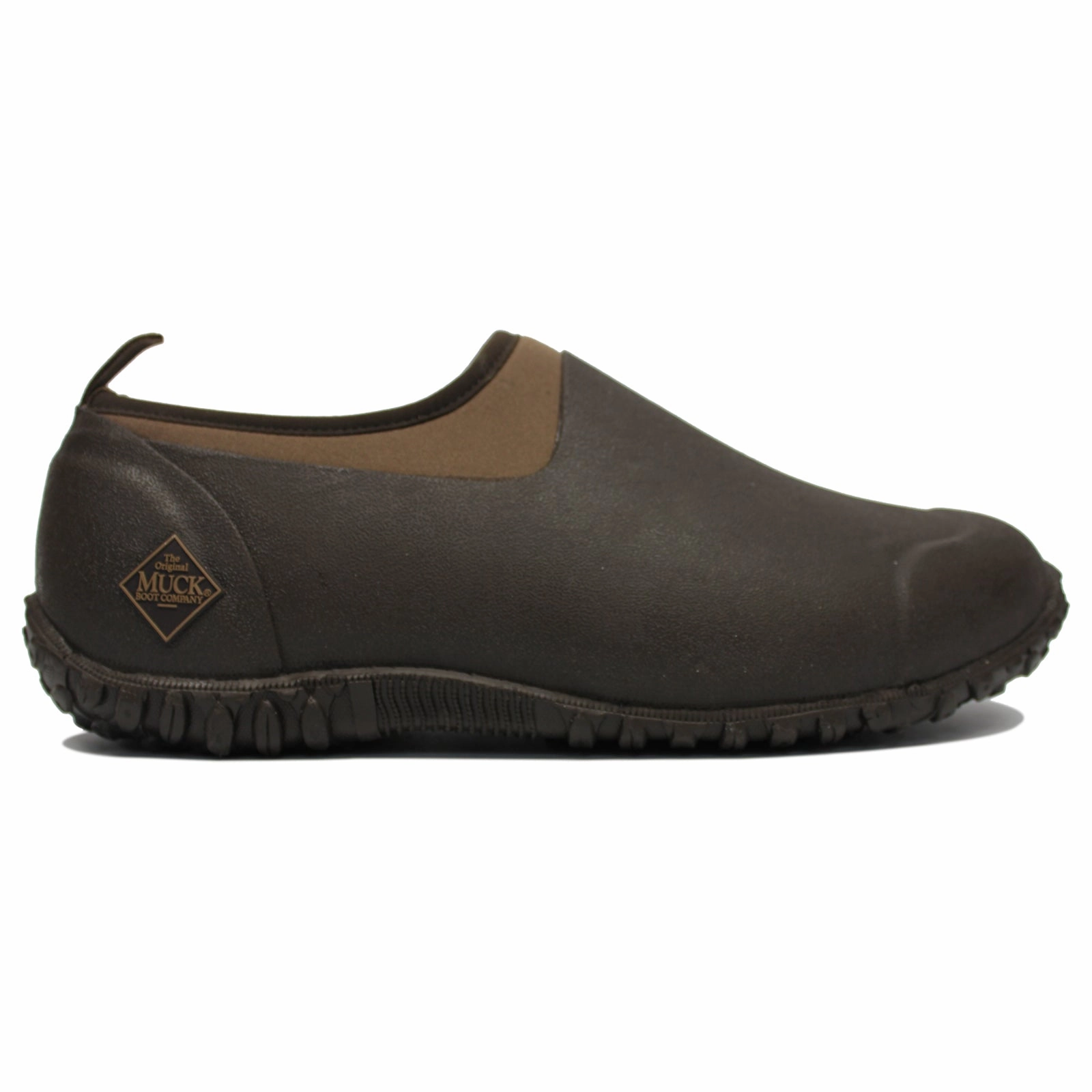 Muck Boot Muckster II Low Synthetic Textile Men's Slip On Bark Otter Shoes Waterproofing Wool Shoes