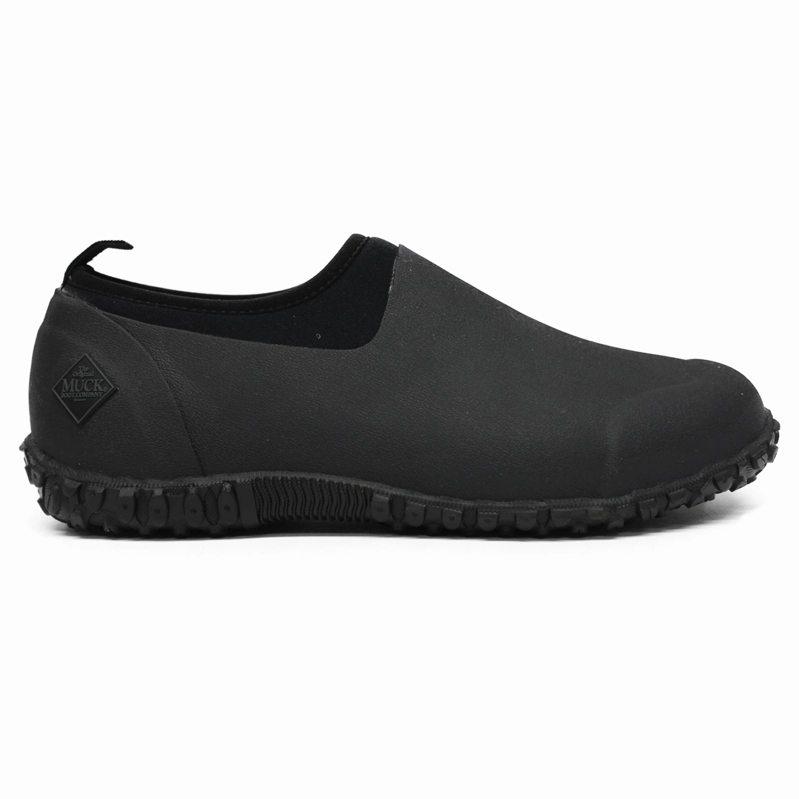 Muck Boot Muckster II Low Synthetic Textile Men's Slip On Black Black Shoes Waterproof Women Running Shoes